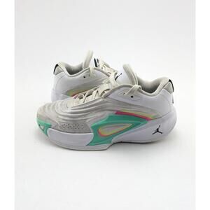 Youth Nike Air Jordan Luka 3 Photo Finish 2024 White Shoes HQ5058-107 Size 5Y